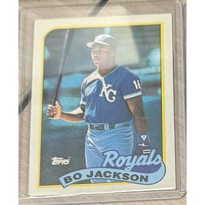 1989 Topps Bo Jackson #540 Kansas City Royals